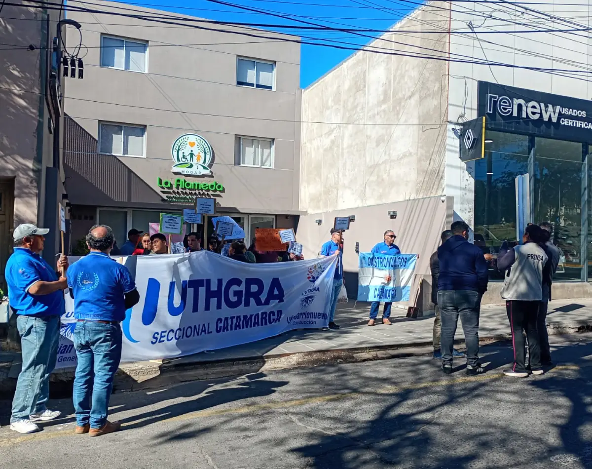 UTHGRA CATAMARCA JUNTO A LOS TRABAJADORES DEL HOTEL LA ALAMEDA