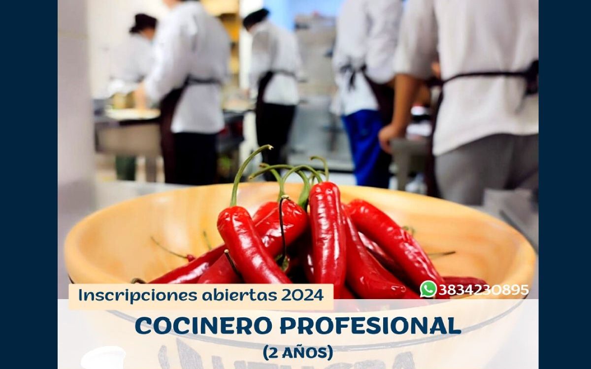 Nuevo curso de COCINERO PROFESIONAL – 2 años