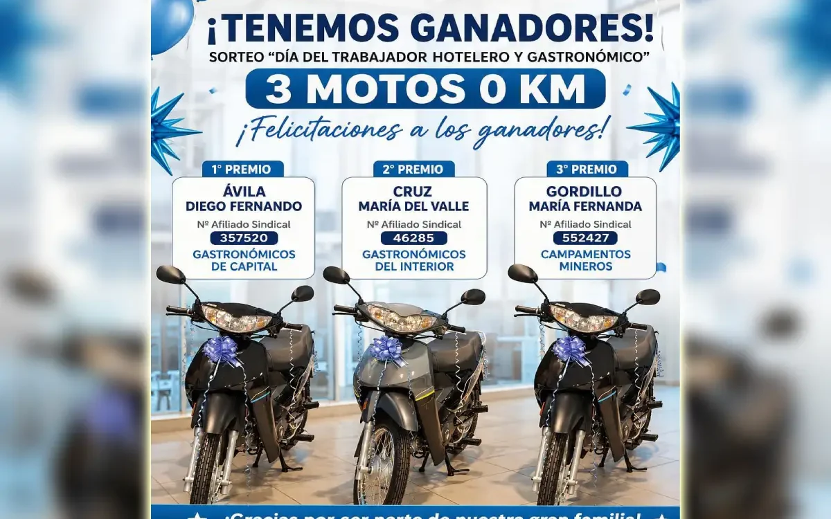 ¡YA TENEMOS A LOS GANADORES!